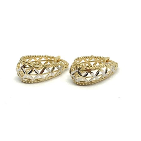 18 kt gold pvz earrings