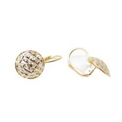 Orecchini pvz oro 18 kt