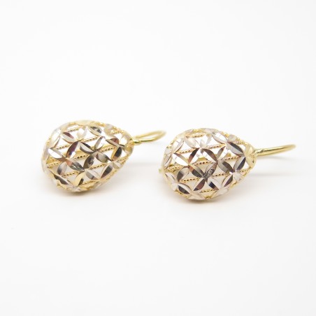 18 kt gold pvz earrings