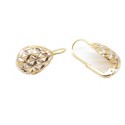 Orecchini pvz oro 18 kt
