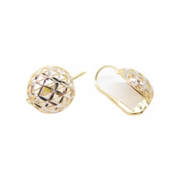18 kt gold pvz earrings
