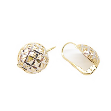 Orecchini pvz oro 18 kt