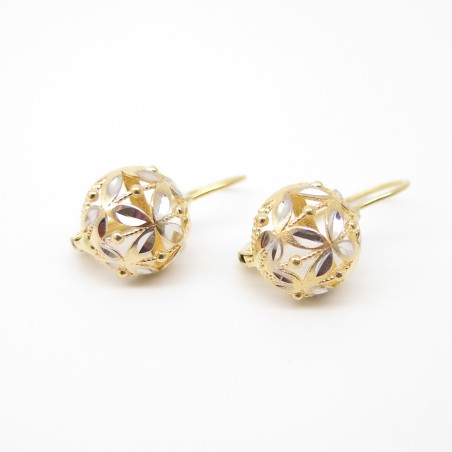 Orecchini pvz oro 18 kt