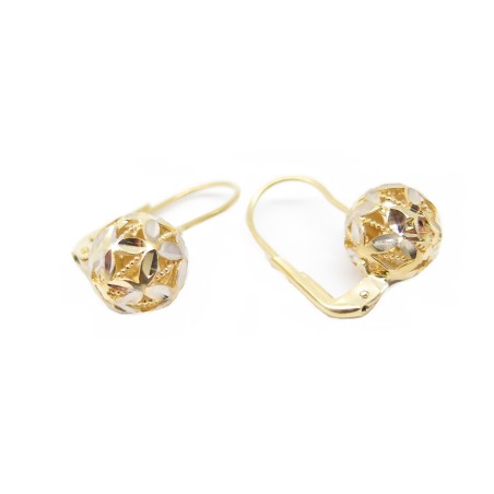 18 kt gold pvz earrings