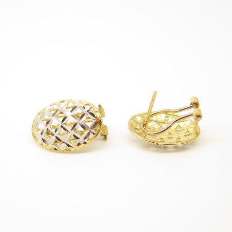 18 kt gold pvz earrings