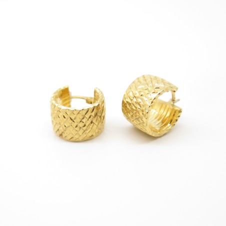 Orecchini pvz oro 18 kt