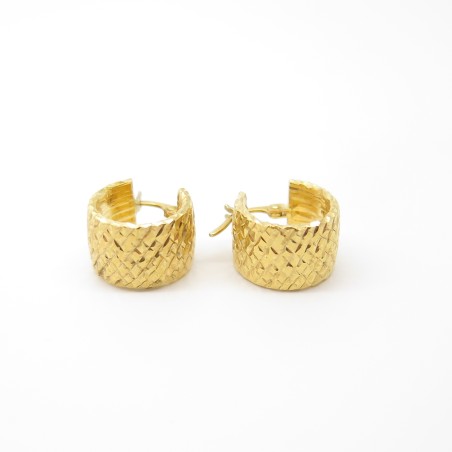 Orecchini pvz oro 18 kt