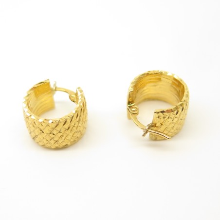 Orecchini pvz oro 18 kt