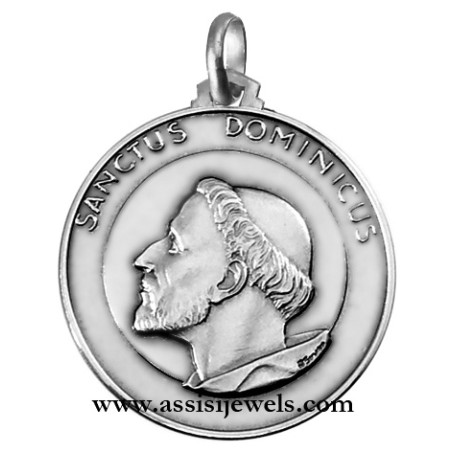 Medaglia di S. Domenico argento 925