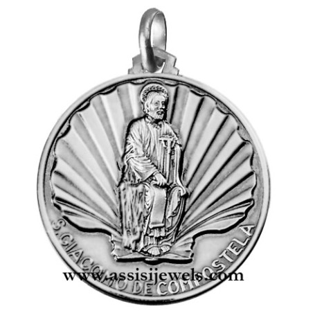 Medaglia di S. Giacomo argento 925