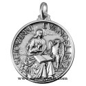 925 sterling silver Saint John the Evangelist medal