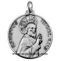 925 sterling silver Saint Nicholas medal