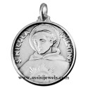 Medaglia di S. Nicola Tolentino argento 925