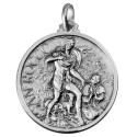 Medaglia di S. Rocco argento 925