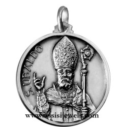 925 sterling silver Saint Ubaldo medal