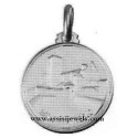 Medaglia del Sacro convento argento 925