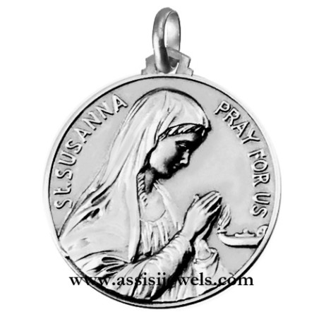 Medaglia di S. Susanna argento 925