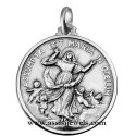 Medaglia Madonna Assunta in cielo argento 925