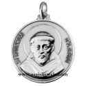 925 sterling silver Saint Francis of Cimabue medal