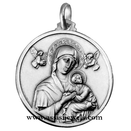 925 sterling silver Our Lady of Perpetual Help medal