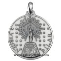 Medaglia Madonna del Pilar argento 925