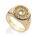 Sterling silver ring Rose Window Florence Cathedral