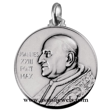 925 sterling silver Pope John John XXIII medal