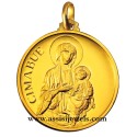 Medaglia Madonna del Cimabue oro 18 kt
