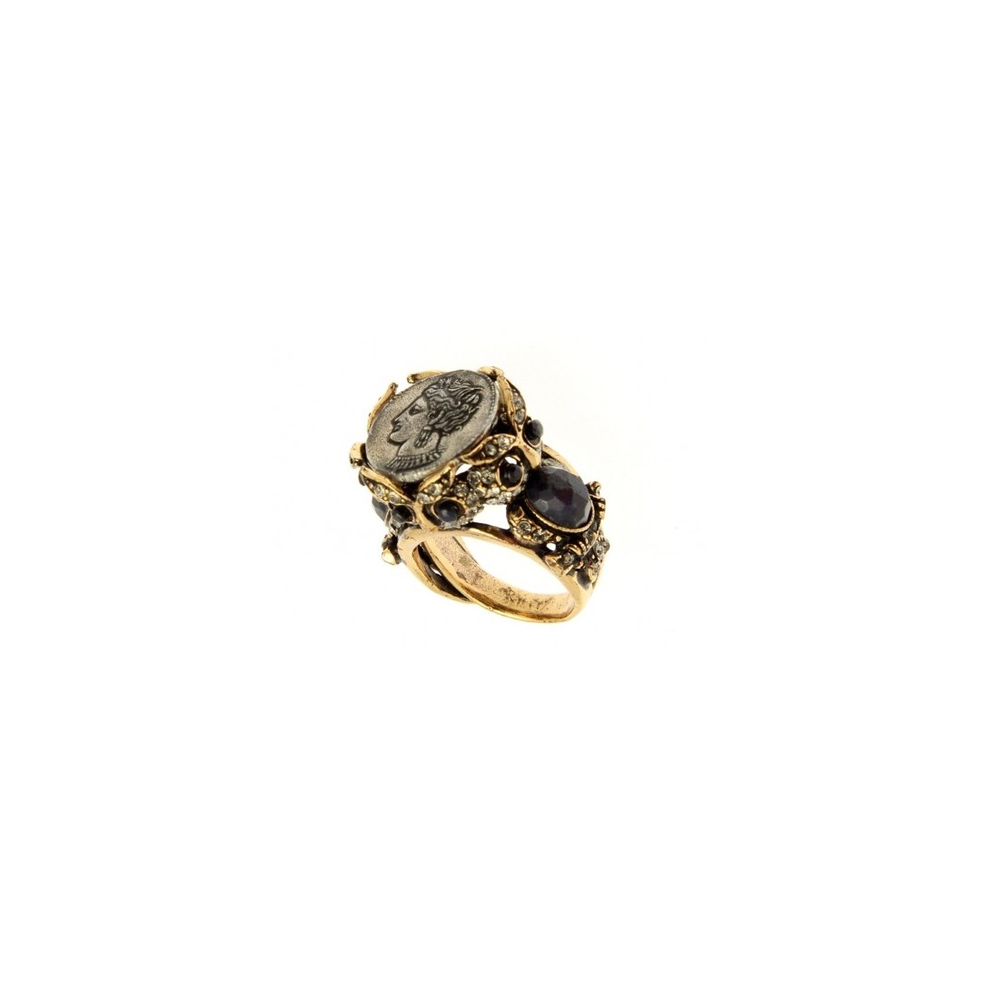 anello in gomma superiore anello in marmo in ottone anello in argento minimo anello regolabile anello in bracciale in ottone Anello con anello in ottone anello in pasta in ottone