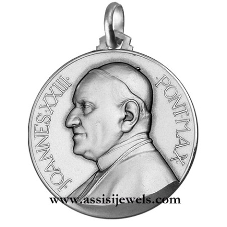 Medaglia di Papa Giovanni XXIII argento 925