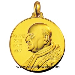 Medaglia di Papa Giovanni XXIII oro 18 kt