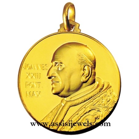 Medaglia di Papa Giovanni XXIII oro 18 kt