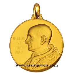 Medaglia di Papa Paolo Vi oro 18 kt
