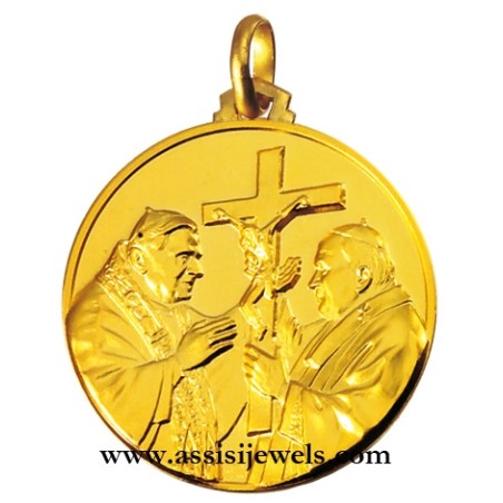Medaglia consegne Papi oro 18 kt