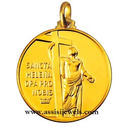Medaglia di Santa Elena oro 18 kt