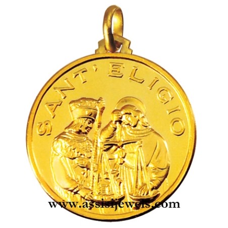 Medaglia di S. Eligio oro 18 kt