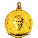 Medaglia di San Francesco Cimabue oro 18 kt