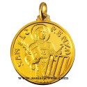 Medaglia di San Lorenzo oro 18 kt