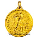 Medaglia di San Rocco oro 18 kt