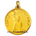 Medaglia di santo Stefano oro 18 kt