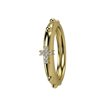 Nardelli anello rosario oro