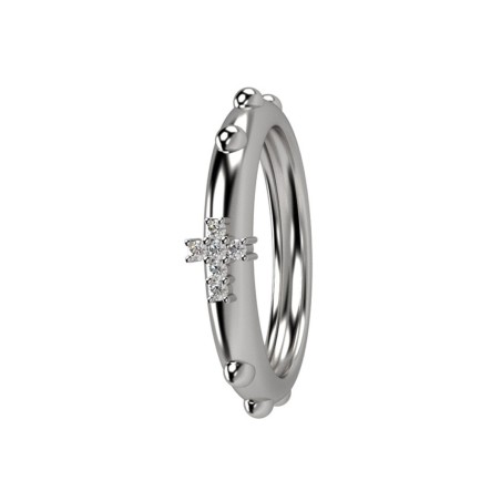 Nardelli gold rosary ring
