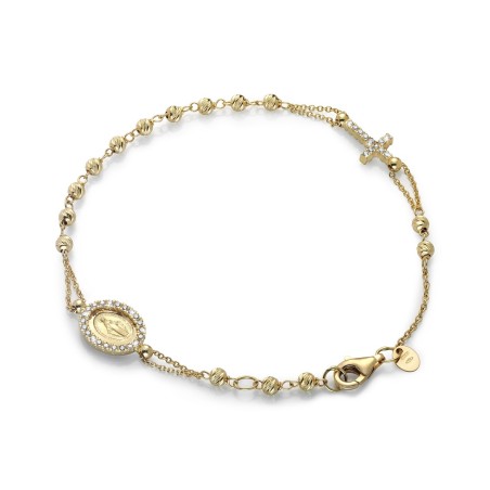 18 kt yellow gold rosary bracelet
