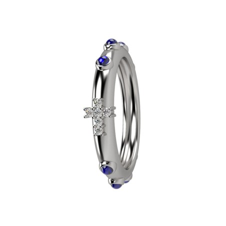 Nardelli gold rosary ring