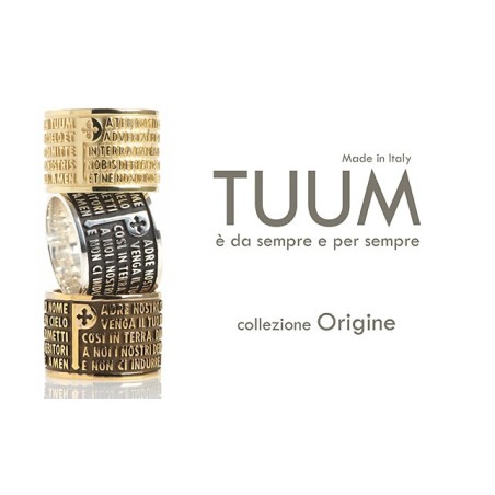 Tuum anello Padre Nostro argento 925