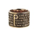 Tuum anello Padre Nostro argento 925