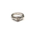 925 sterling silver Saint Rita ring