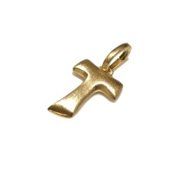 18 KT GOLD TAU CROSS