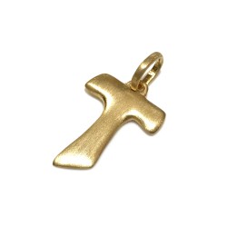 18 KT GOLD TAU CROSS