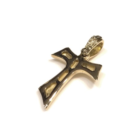 18 KT GOLD TAU CROSS